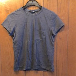Toad&Co charcoal pocket tee shirt size small